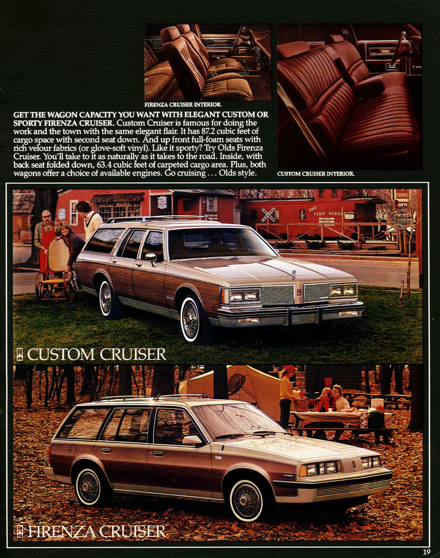 1984 Oldsmobile Full-Line Brochure Page 7